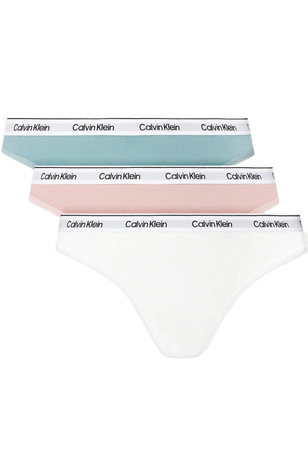 Calvin Klein Damen 3er Pack Strings mit Stretch