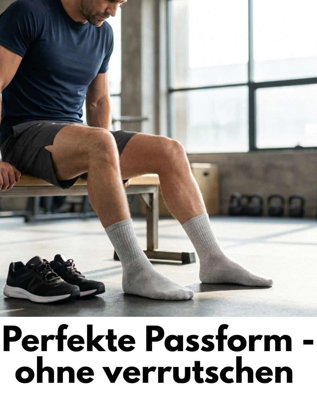 10 Paar Sportsocken Tennissocken Herren Damen Atmungsaktive Crew Socken Baumwolle