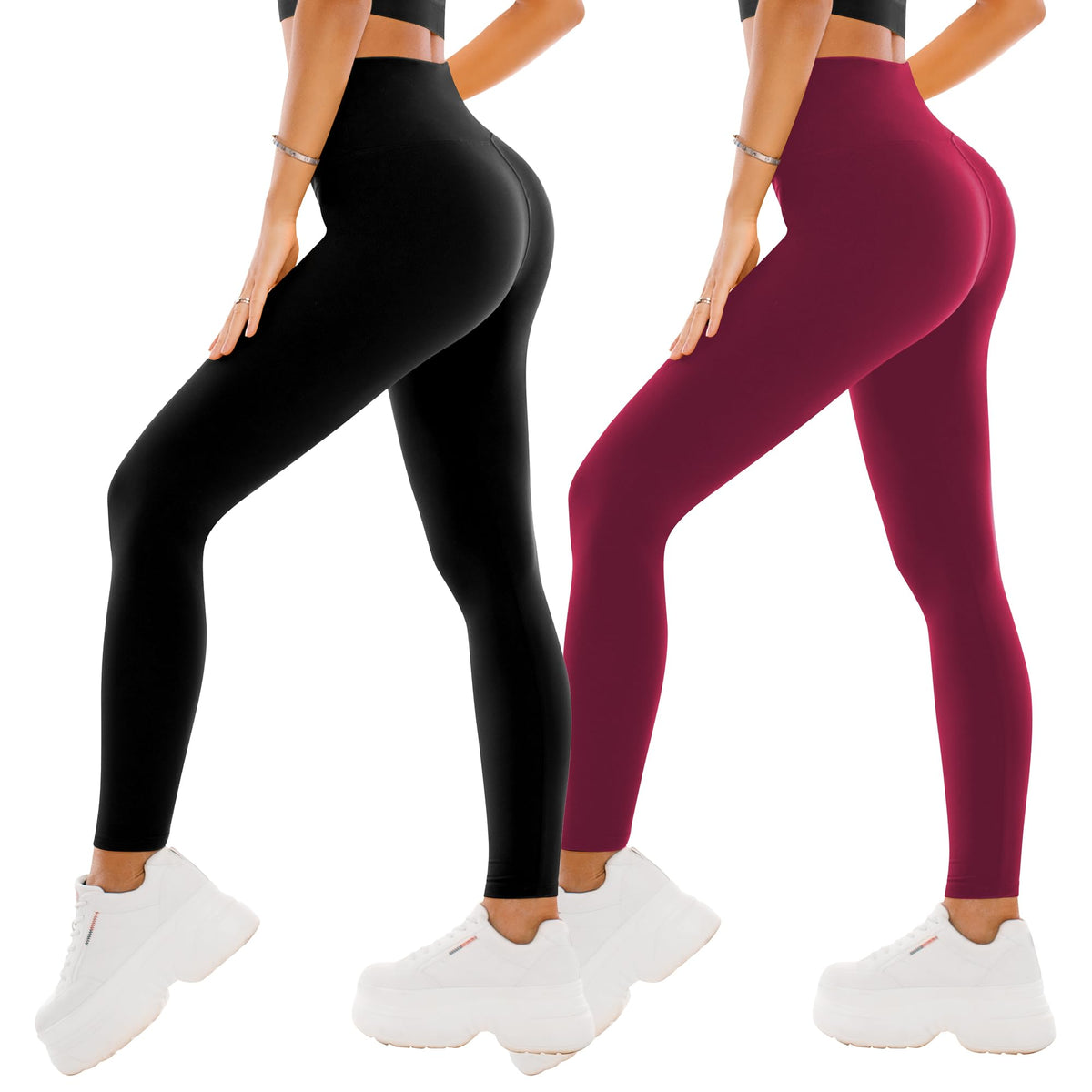 SINOPHANT Leggings Damen High Waist Leggins für Sport
