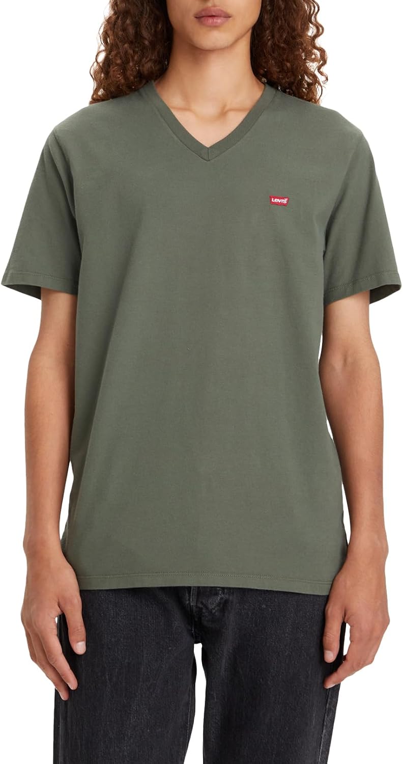 Levi's Herren Original Housemark V-Neck T-Shirt