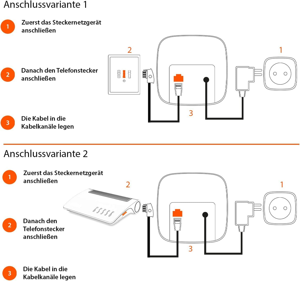 Gigaset AS690 - Schnurloses DECT-Telefon - großes, kontrastreiches Display - Brillante Audioqualität - einstellbare Klangprofile - Freisprechfunktion - Anrufschutz, schwarz [Deutsche Version]