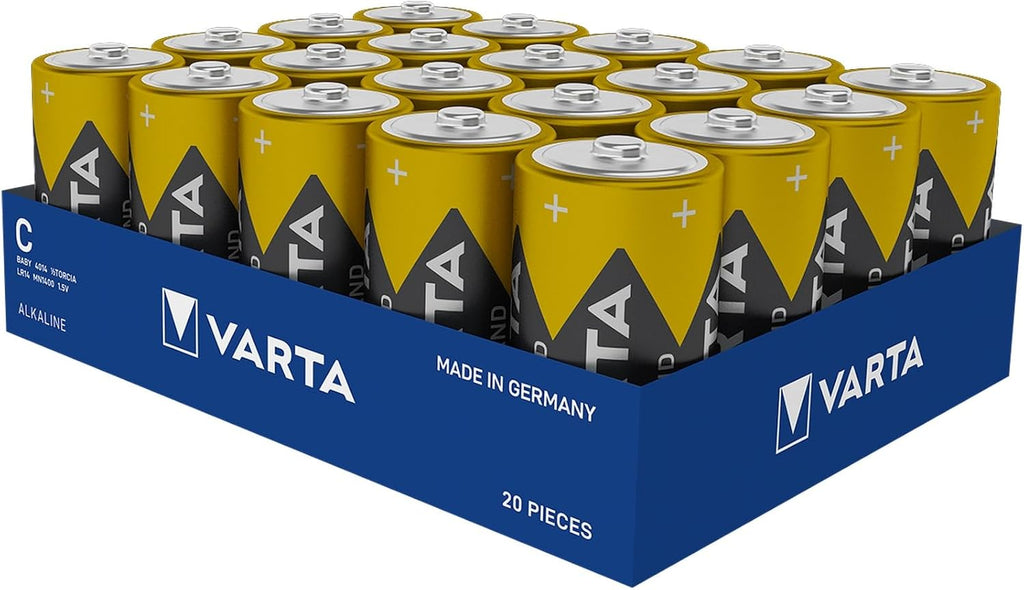 Varta Batterien AAA 100 Stück Power on Demand Alkaline 1,5 V Vorratspack