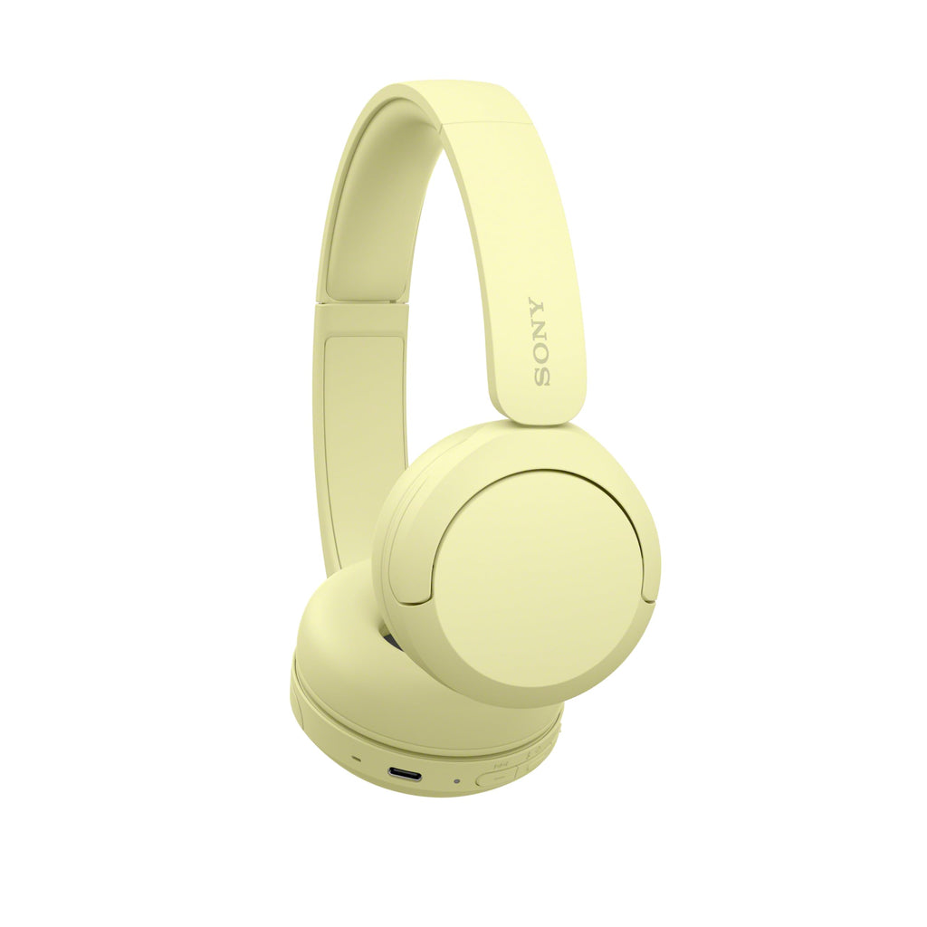 Sony WH-CH520 Kabellose Bluetooth-Kopfhörer - bis zu 50 Stunden Akkulaufzeit mit Schnellladefunktion, On-Ear-Modell - Schwarz