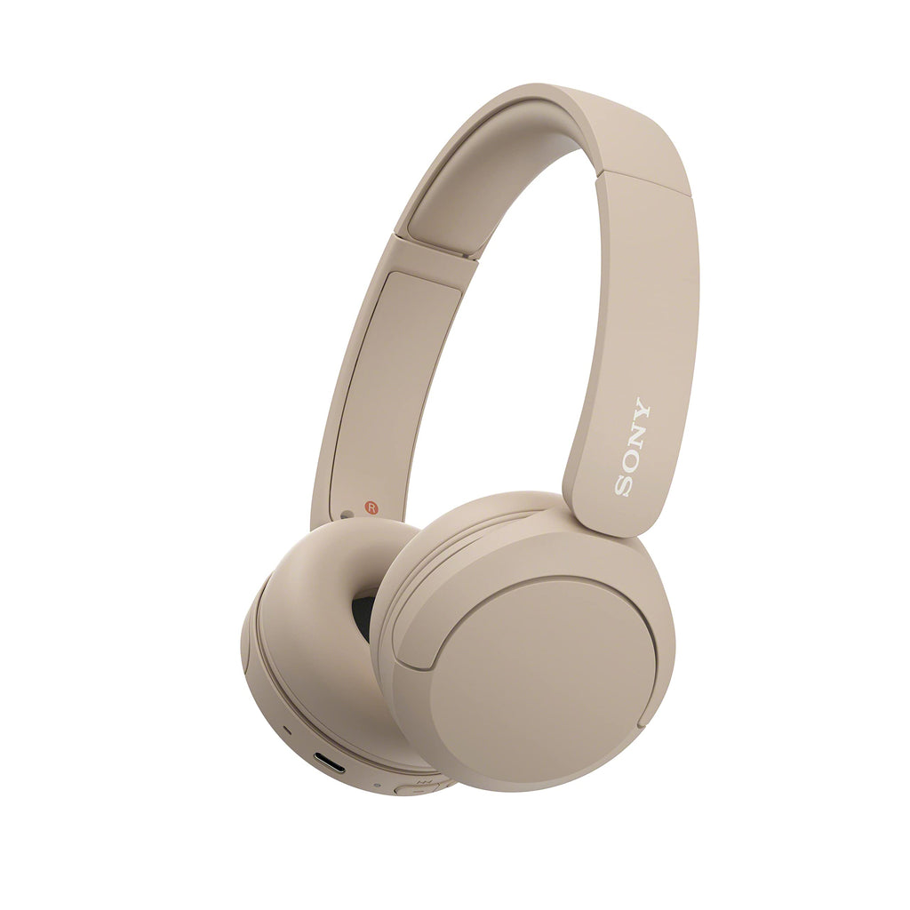 Sony WH-CH520 Kabellose Bluetooth-Kopfhörer - bis zu 50 Stunden Akkulaufzeit mit Schnellladefunktion, On-Ear-Modell - Schwarz