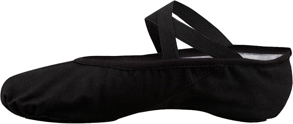 Bezioner Ballettschuhe Ballettschläppchen Tanzschuhe Geteilte Ledersohle für Kinder und Erwachsene