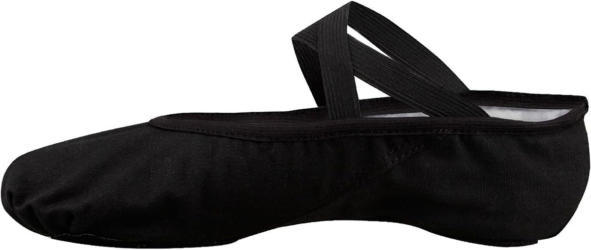 Bezioner Ballettschuhe Ballettschläppchen Tanzschuhe Geteilte Ledersohle für Kinder und Erwachsene