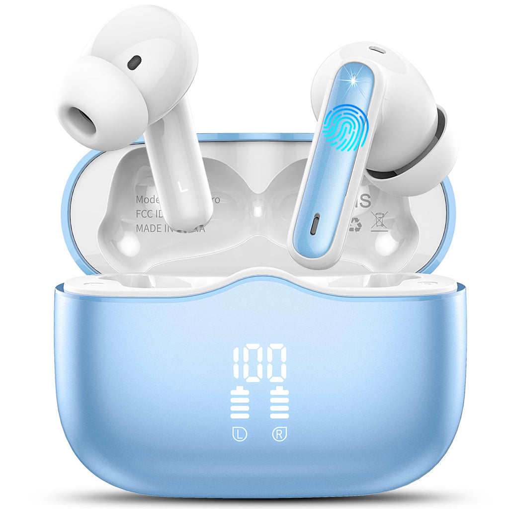 Bluetooth Kopfhörer, Kopfhörer Kabellos Bluetooth 5.4, Tiefer Bass Ohrhörer