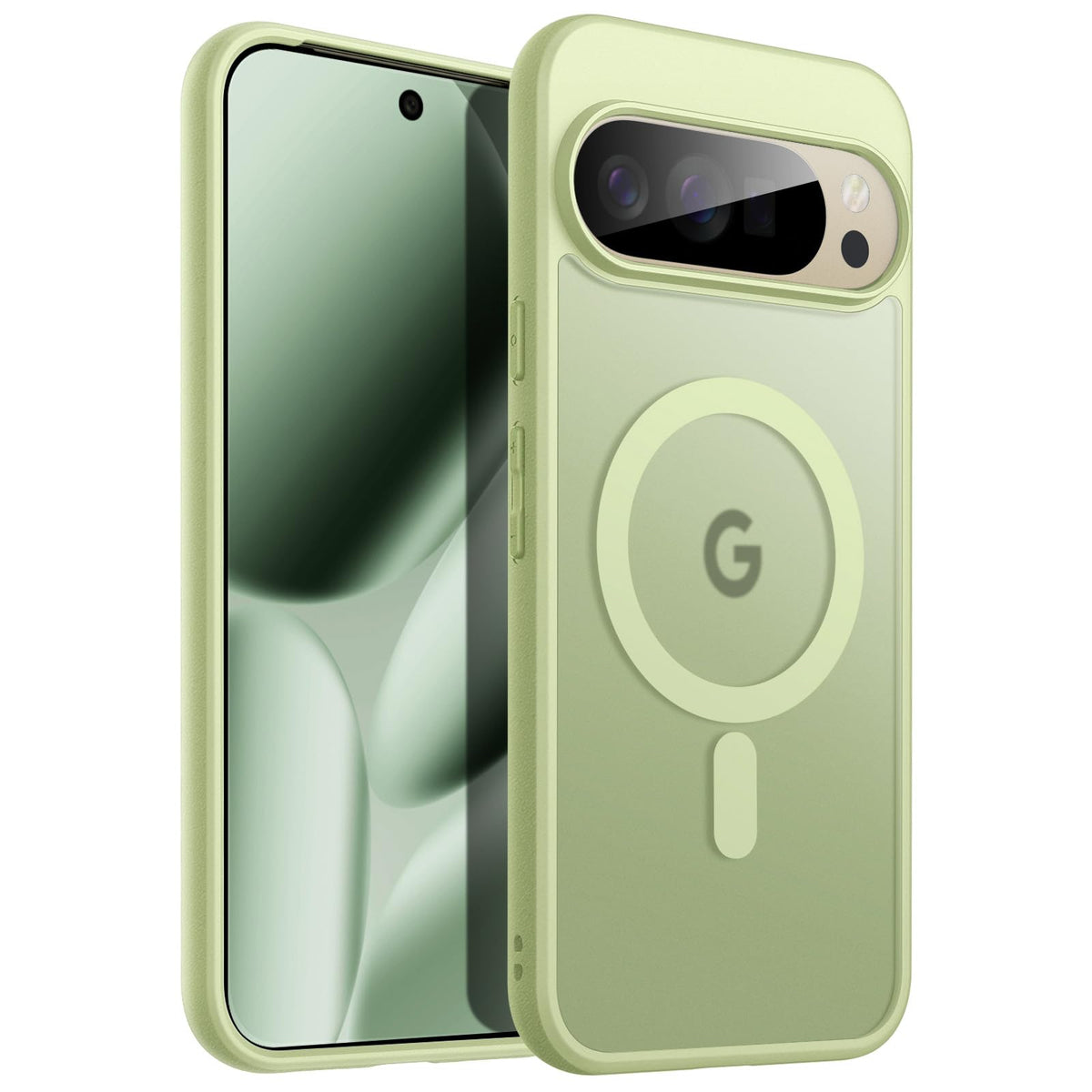 JETech Magnetische Hülle für Google Pixel 10/10 Pro, Obsidian