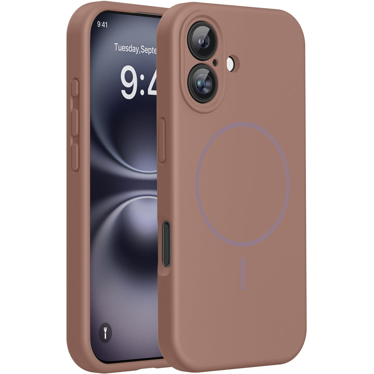 Miracase für iPhone 17 Hülle mit MagSafe, Flüssigsilikon-Hülle