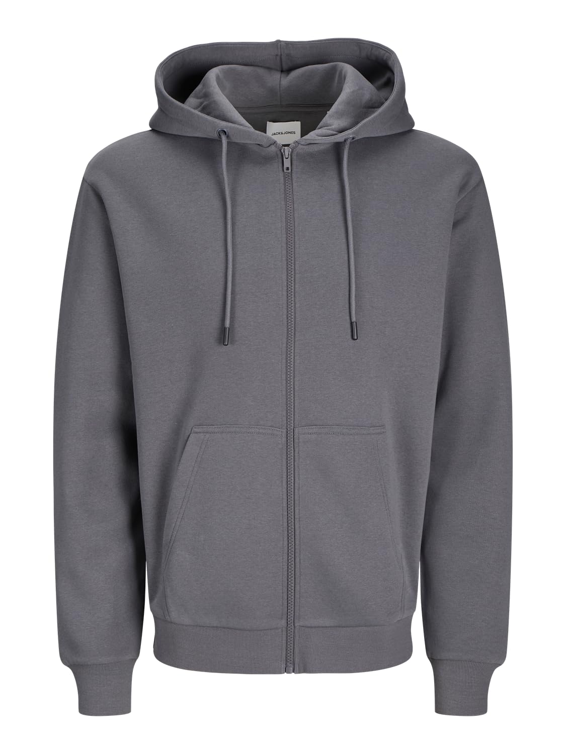 JACK & JONES Herren Jjebradley Sweat Zip Hood Noos Sweatshirtjacke (1er Pack)