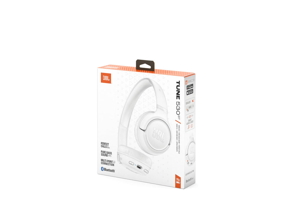 JBL Tune 530BT, Kabelloser On-Ear-Kopfhörer mit Bluetooth, Schwarz