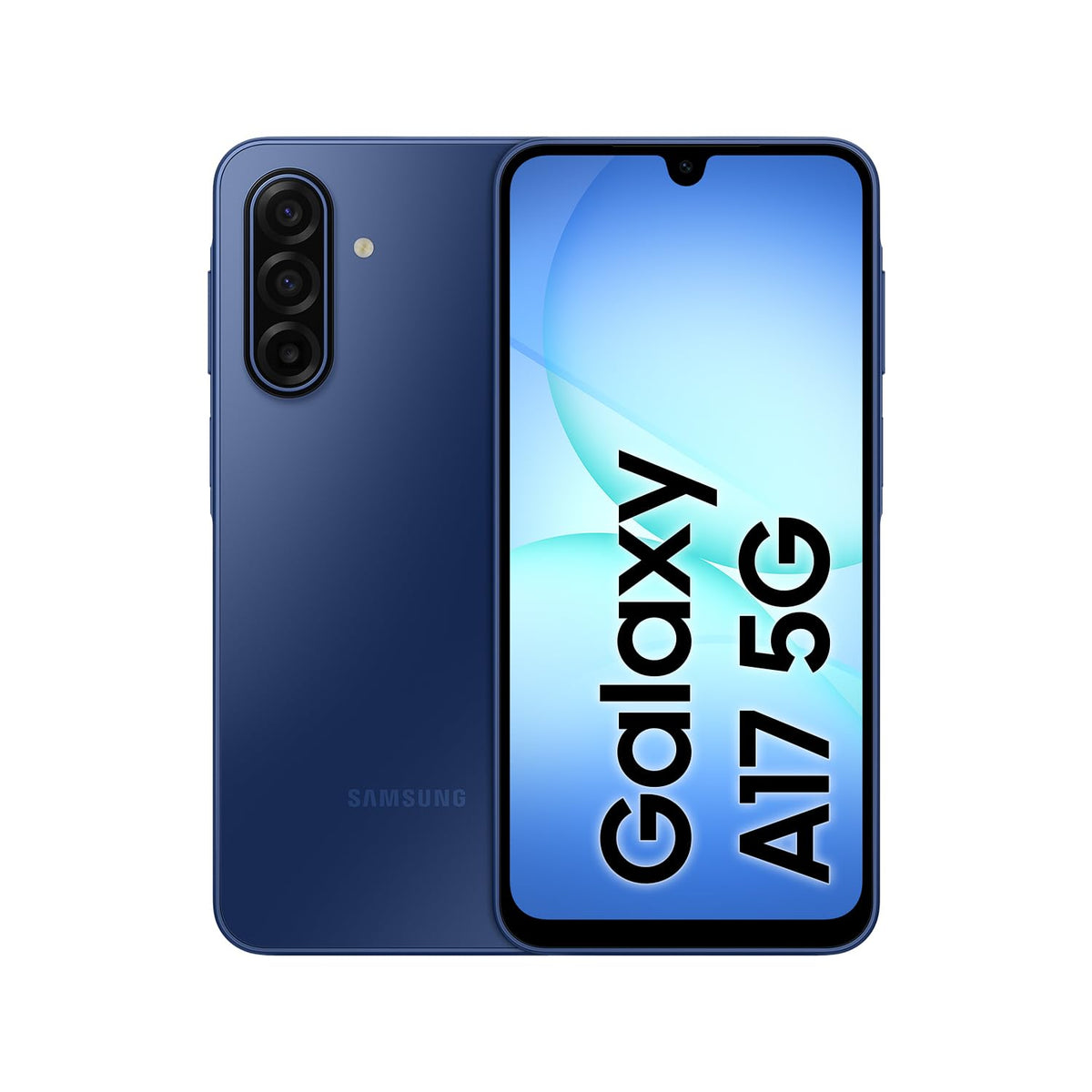 Samsung Galaxy A17 5G AI Smartphone, KI-Handy mit Android, Dünner 7,5-mm-Rahmen, 50-MP-Kamera, 128 GB Speicher, 4 GB RAM, 5.000-mAh-Akku, Black, 2,5 Jahre Herstellergarantie [Exklusiv auf Amazon]