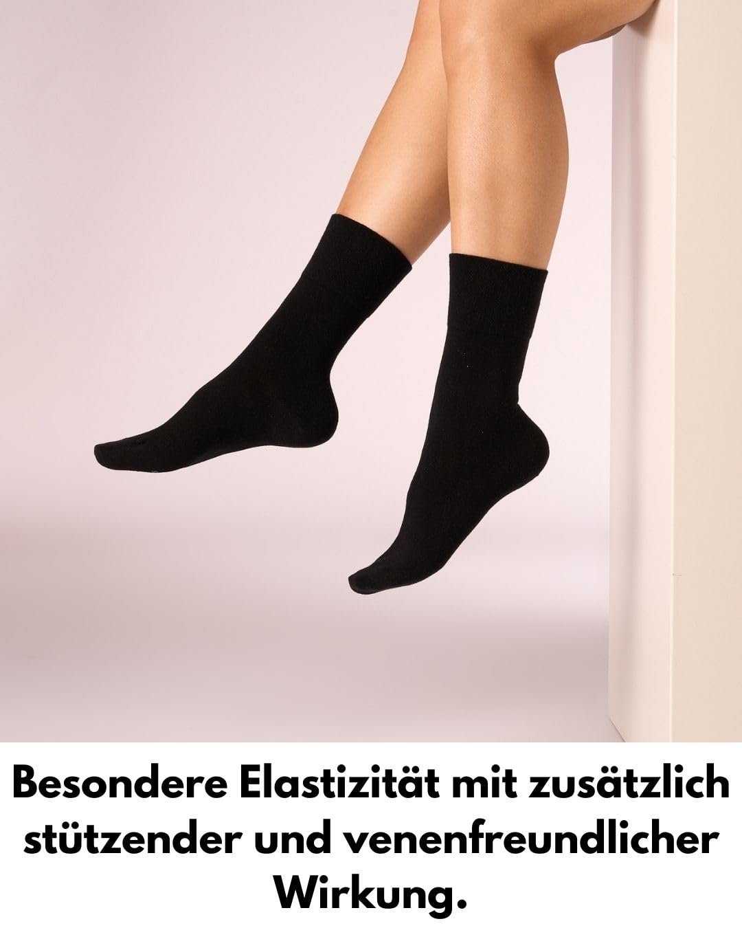 sockenkauf24 10 Paar Diabetikersocken für Herren & Damen ohne Gummibund & ohne Naht aus Baumwolle Diabetiker Socken mit Komfortbund ohne Gummi