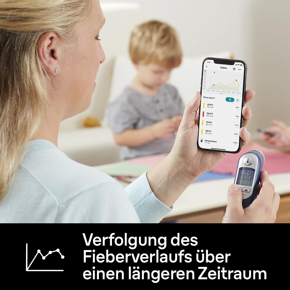 Braun ThermoScan 7 Ohrthermometer BRAIRT6520 | Age Precision Technologie | Farbcodiertes Digitaldisplay | Baby- und kleinkindfreundlich | Die #1 Marke bei Ärzten(1)