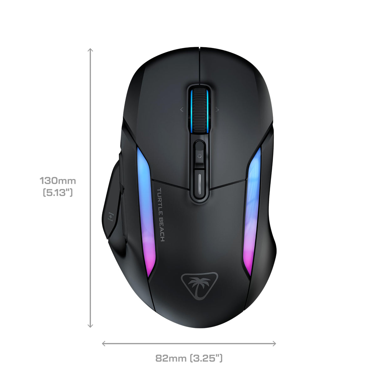 Turtle Beach Kone II ergonomische RGB-PC-Gaming-Maus mit Kabel