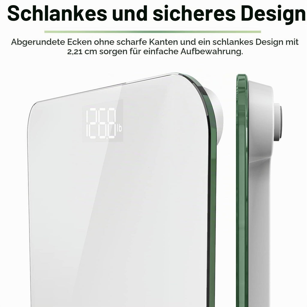 RENPHO Personenwaage, Körperwaage mit Hochpräzisions-Sensoren