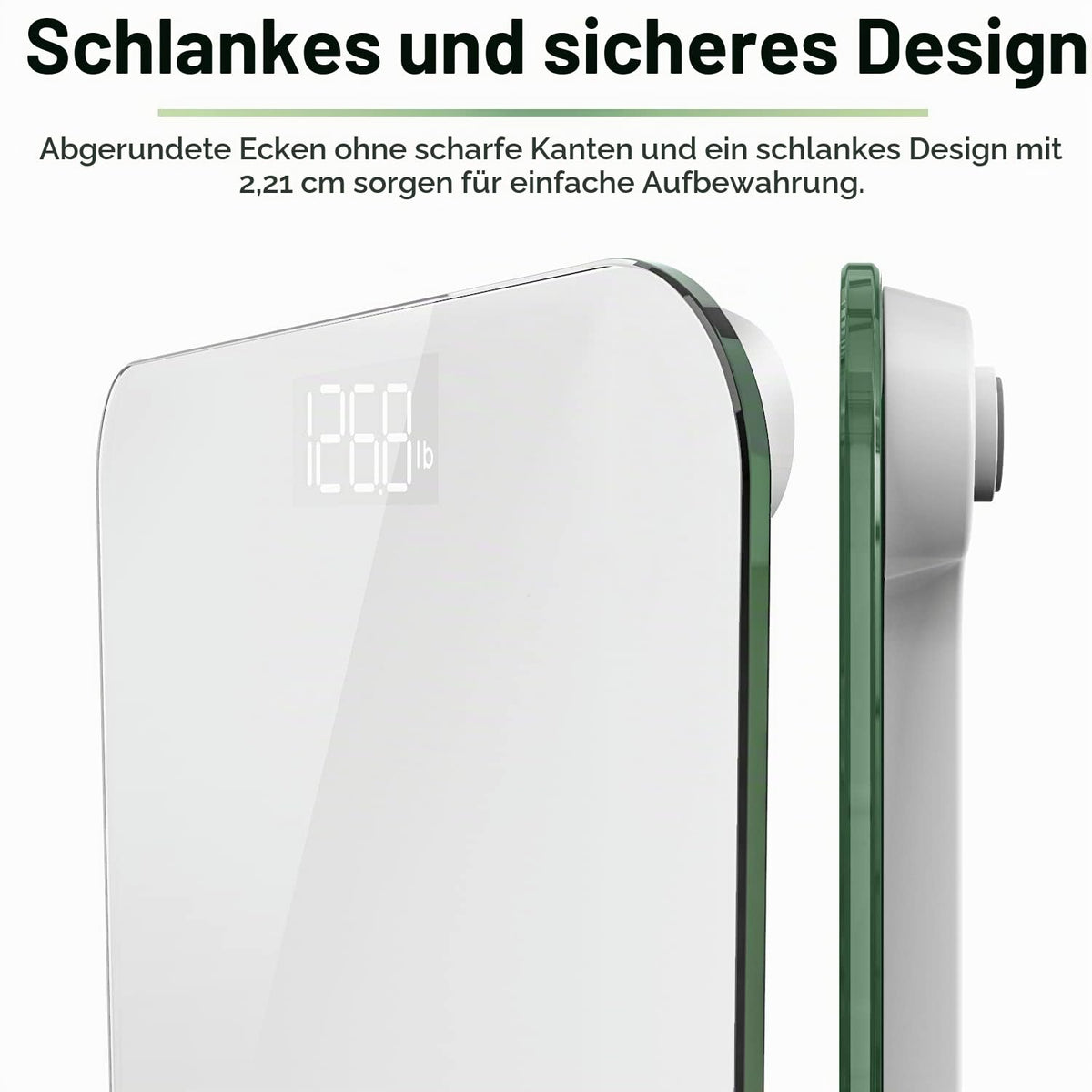 RENPHO Personenwaage, Körperwaage mit Hochpräzisions-Sensoren