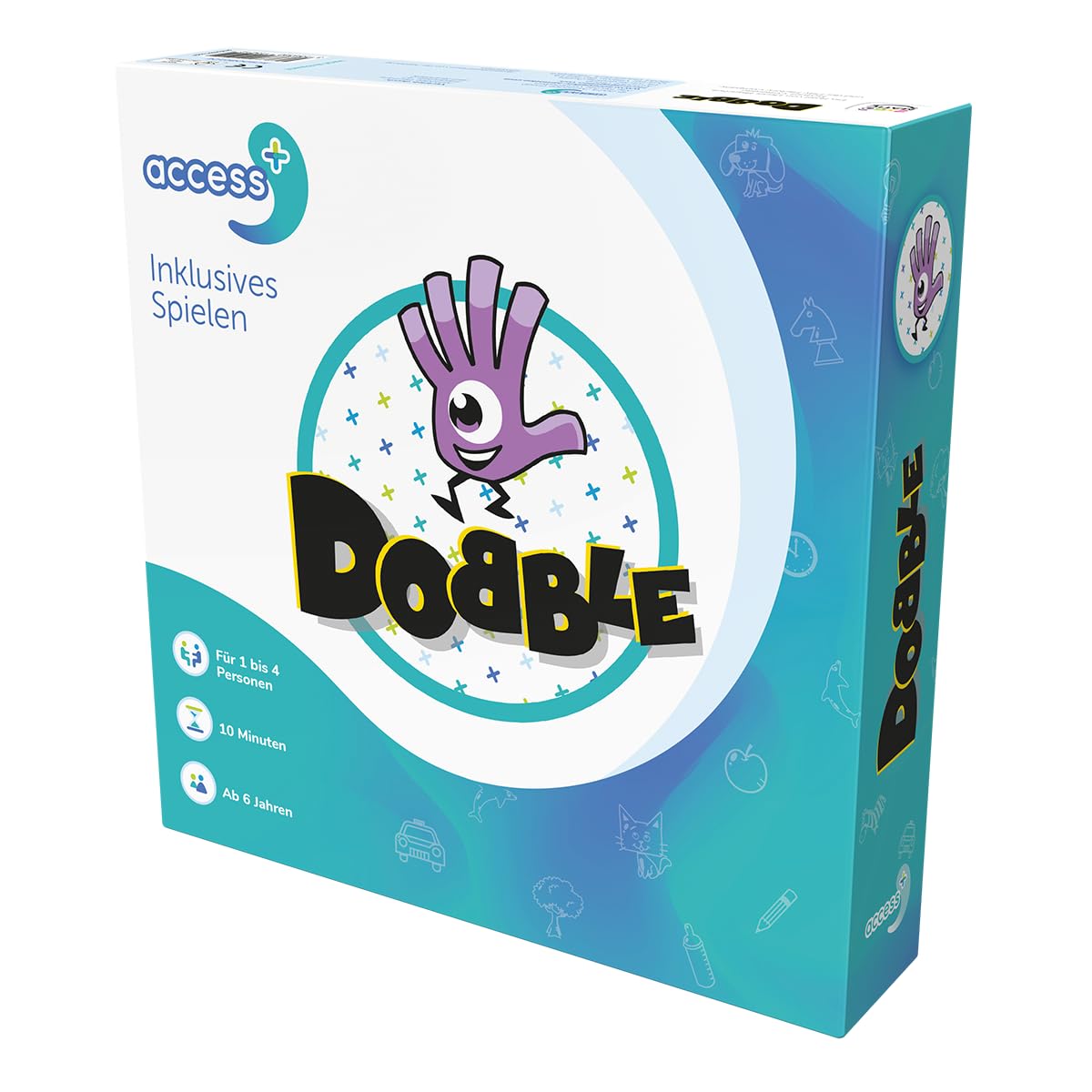 Asmodee, Dobble Bundesliga, Rasantes Familienspiel, Deutsch