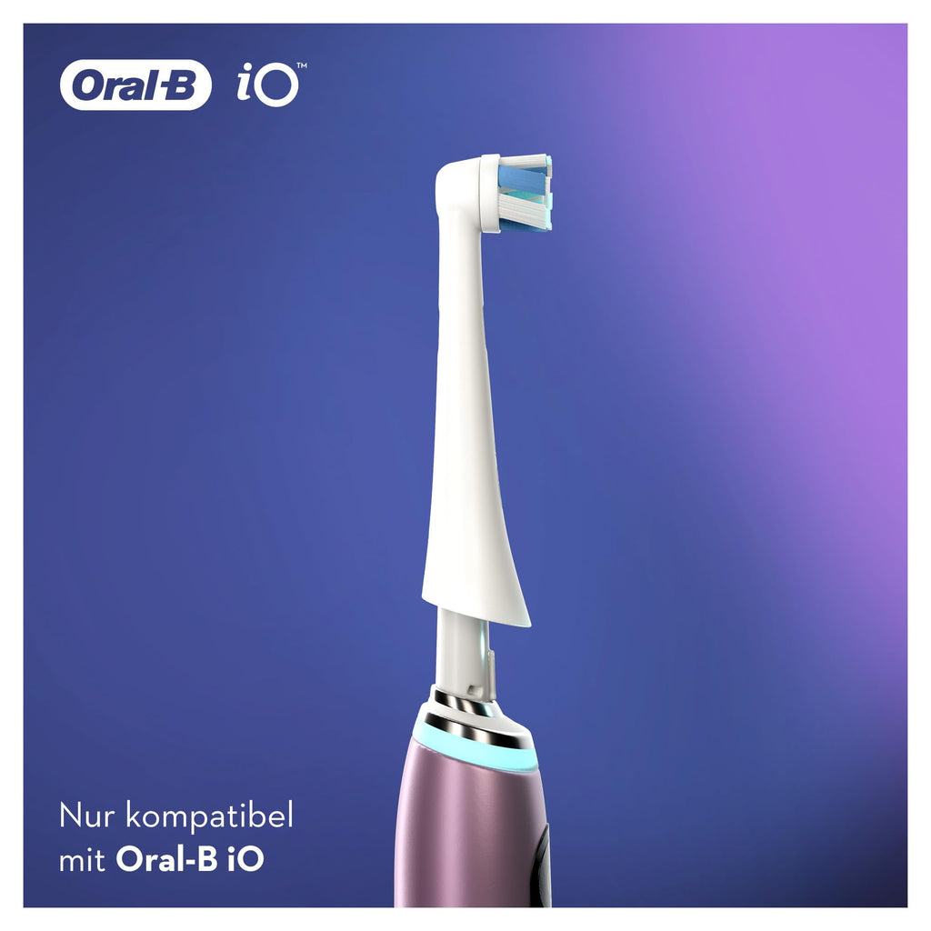 Oral-B iO Aufsteckbürsten Ultimative Reinigung, Schwarz, 4 Stück