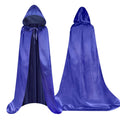 Aomig Cape à Capuchon, Déguisement Adulte Unisexe Costume, Cape Sorcier, Halloween Cosplay Costume Cape Longue Cape, Déguisement pour Halloween, Bal Masqué