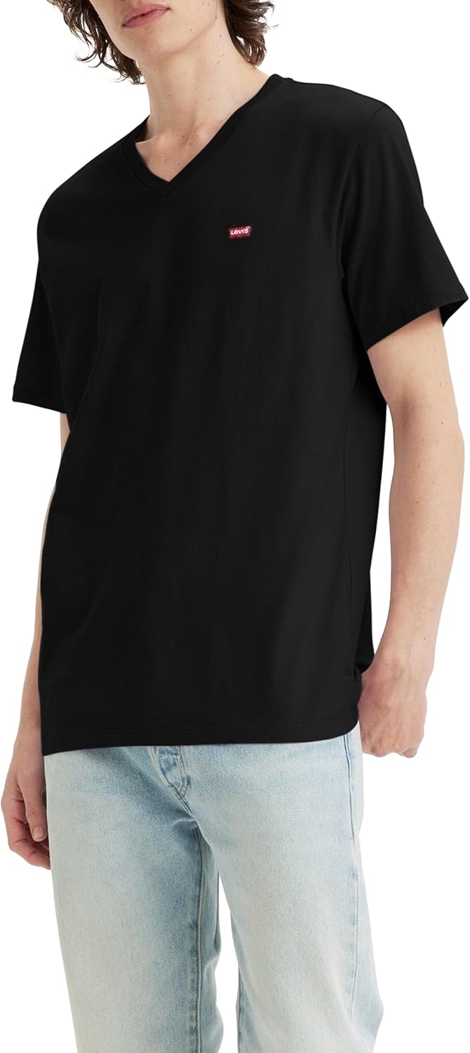 Levi's Herren Original Housemark V-Neck T-Shirt