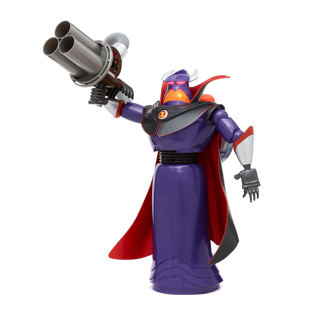Disney Store Official Buzz Lightyear Interactive Talking Action Figure from Toy Story, Features 10+ English Phrases, Interacts with Other Figures and Toys
