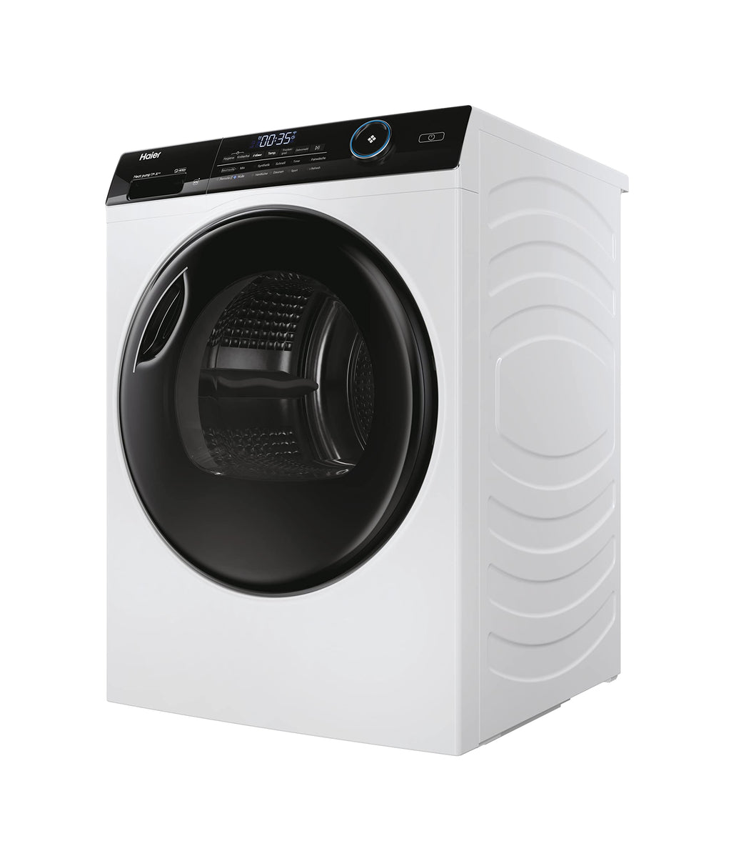 Haier Wärmepumpentrockner 9kg I G7 Serie I Klasse B I AI Power Inverter Motor, iOn Air Fresh, Pillow-Schontrommel, Automatik- & Hygiene-Programm, hOn AppI HD90-B667U1