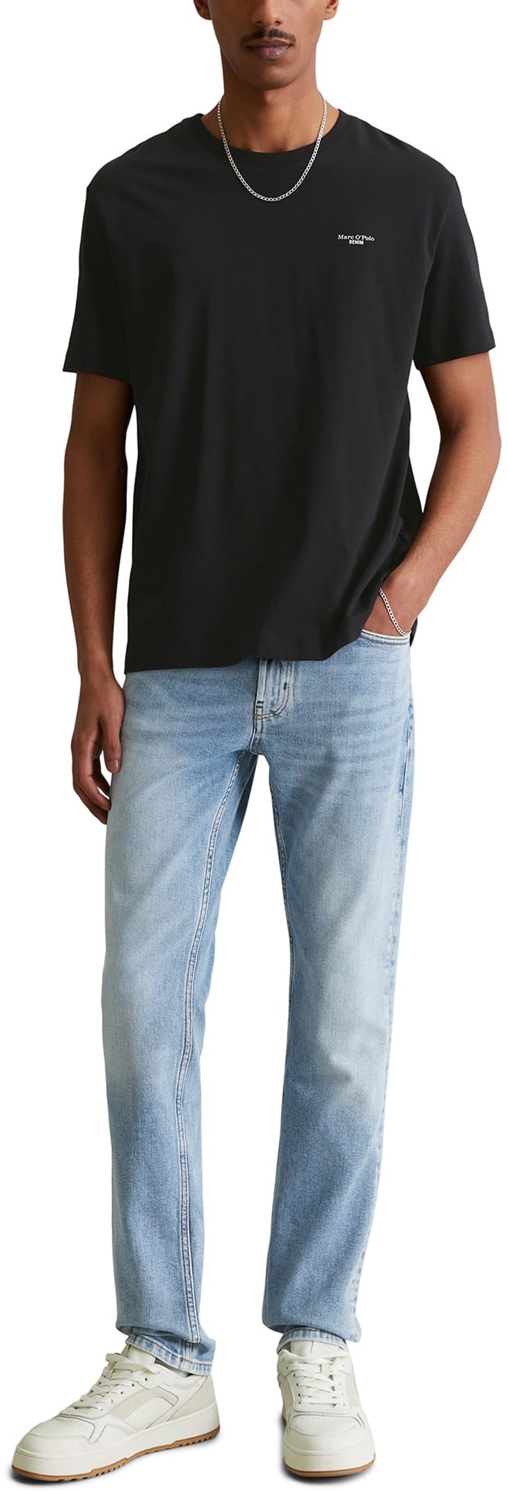 Marc O'Polo Denim Herren T-Shirt aus Bio-Baumwolle Regular Fit