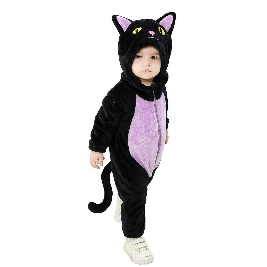 OLLULL Baby Animal Costumes Unisex Toddler Outfit Halloween Dress Up Romper