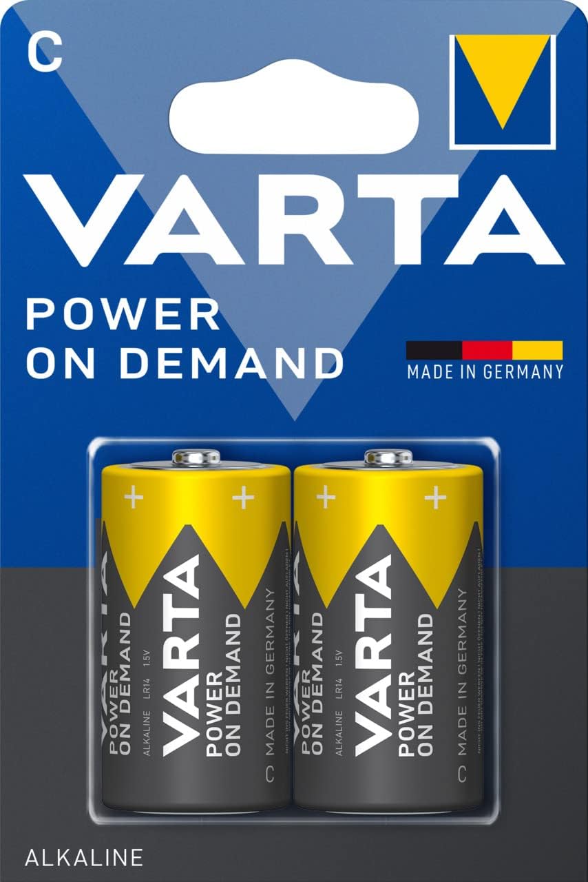 Varta Batterien AAA 100 Stück Power on Demand Alkaline 1,5 V Vorratspack