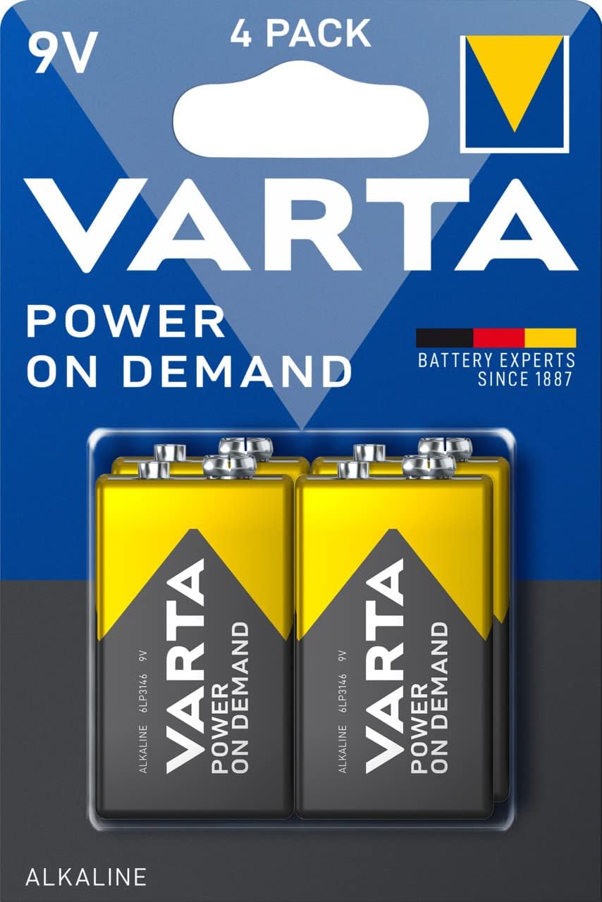 Varta Batterien AAA 100 Stück Power on Demand Alkaline 1,5 V Vorratspack