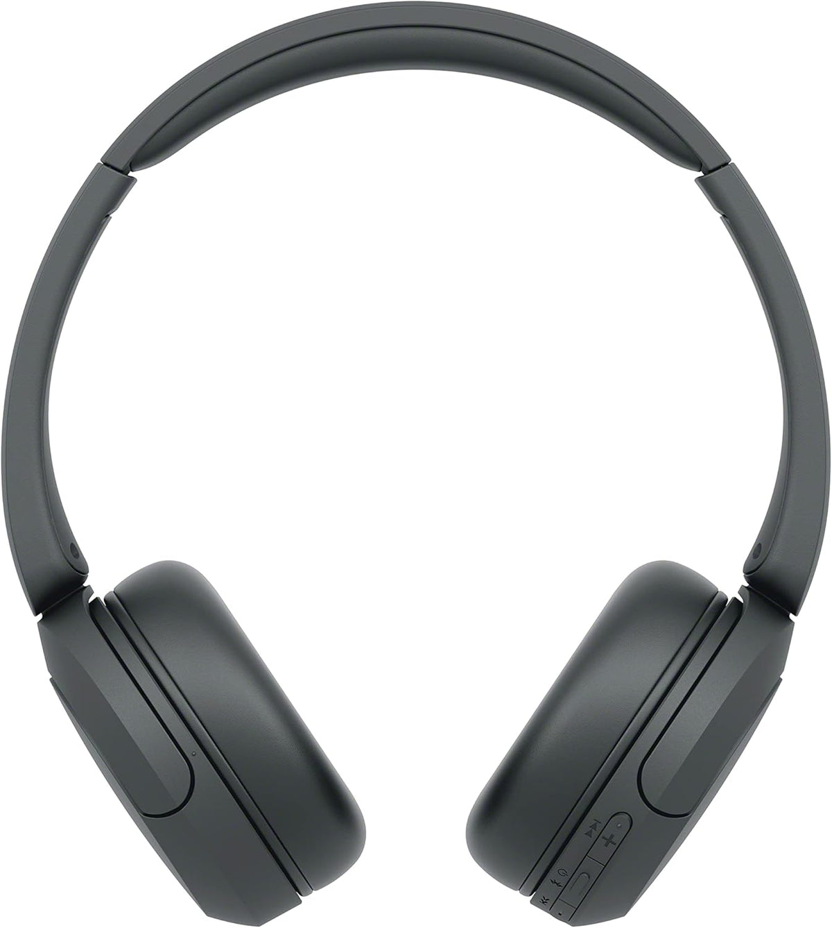 Sony WH-CH520 Kabellose Bluetooth-Kopfhörer - bis zu 50 Stunden Akkulaufzeit mit Schnellladefunktion, On-Ear-Modell - Schwarz