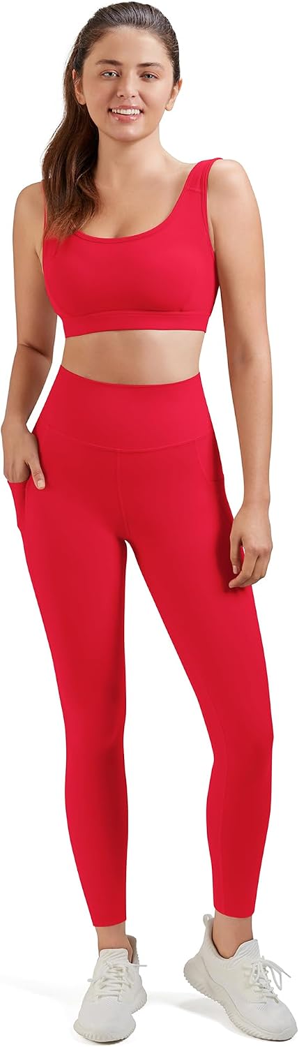 CHARMKING High Waisted Leggings for Women, Soft Tummy Control, Non See Through, Stretch Workout Yoga Pants for Running