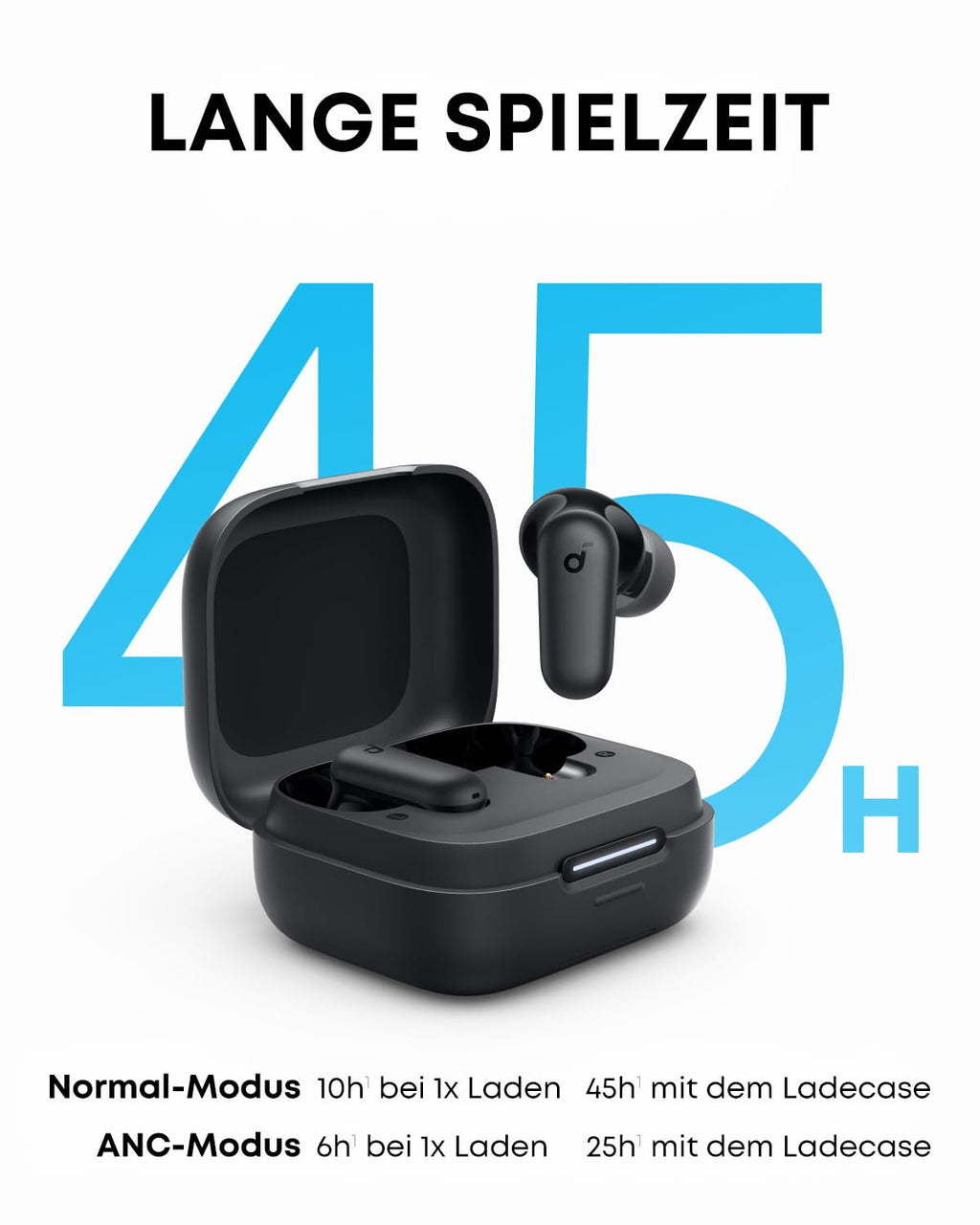 soundcore by Anker P20i Kabellose Bluetooth Kopfhörer in-Ear, 10mm Treiber