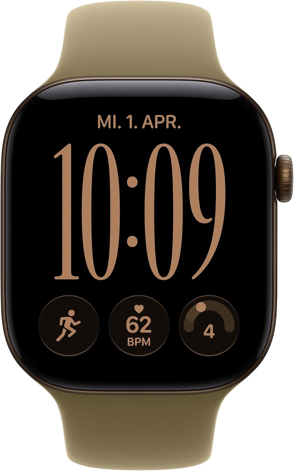 Apple Watch Series 12 GPS, 42 mm Aluminiumgehäuse Dunkelbronze