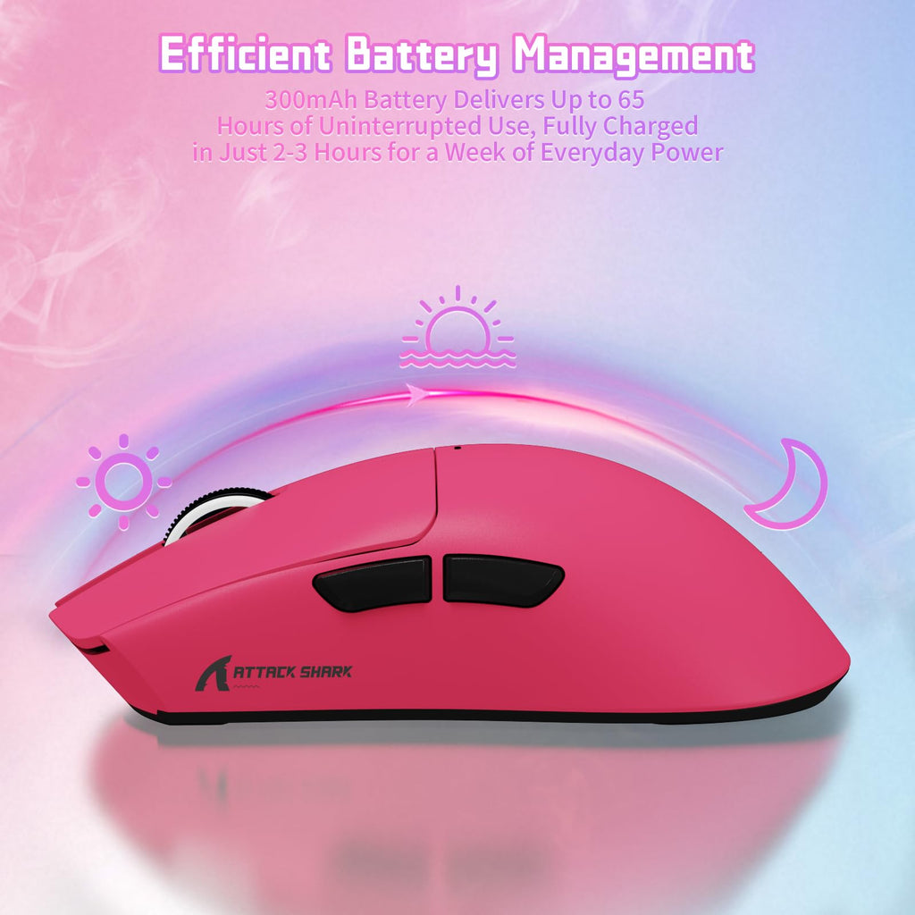 ATTACK SHARK X11SE Kabellose Gaming-Maus