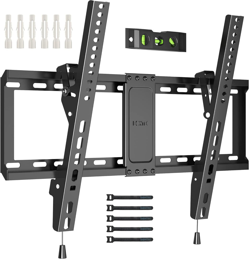 BONTEC TV Wandhalterung 23-70 Zoll Fernseher, vollbeweglich, bis zu 45 kg