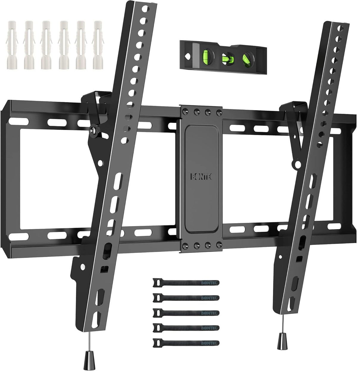 BONTEC TV Wandhalterung 23-70 Zoll Fernseher, vollbeweglich, bis zu 45 kg