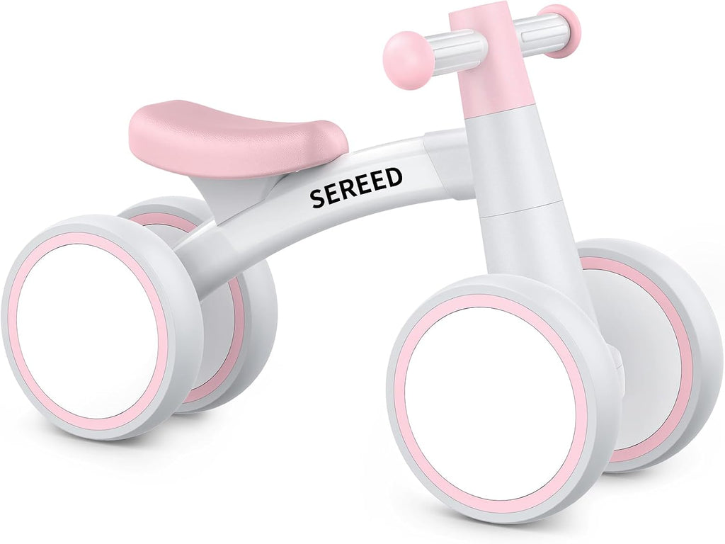 SEREED Baby Balance Bike for 1 Year Old Boy Girl, First Birthday Gift Toy