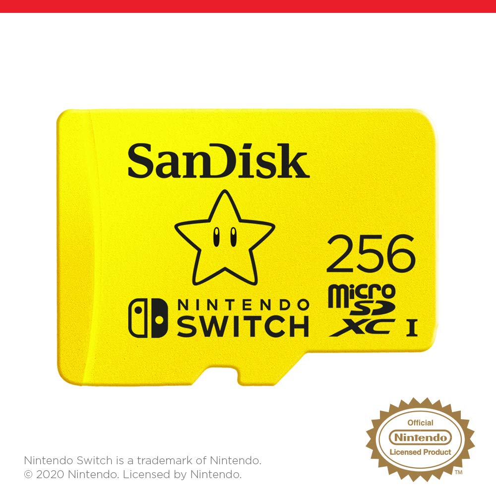 SANDISK 128GB microSD Karte, Super Mario Super Mushroom Edition