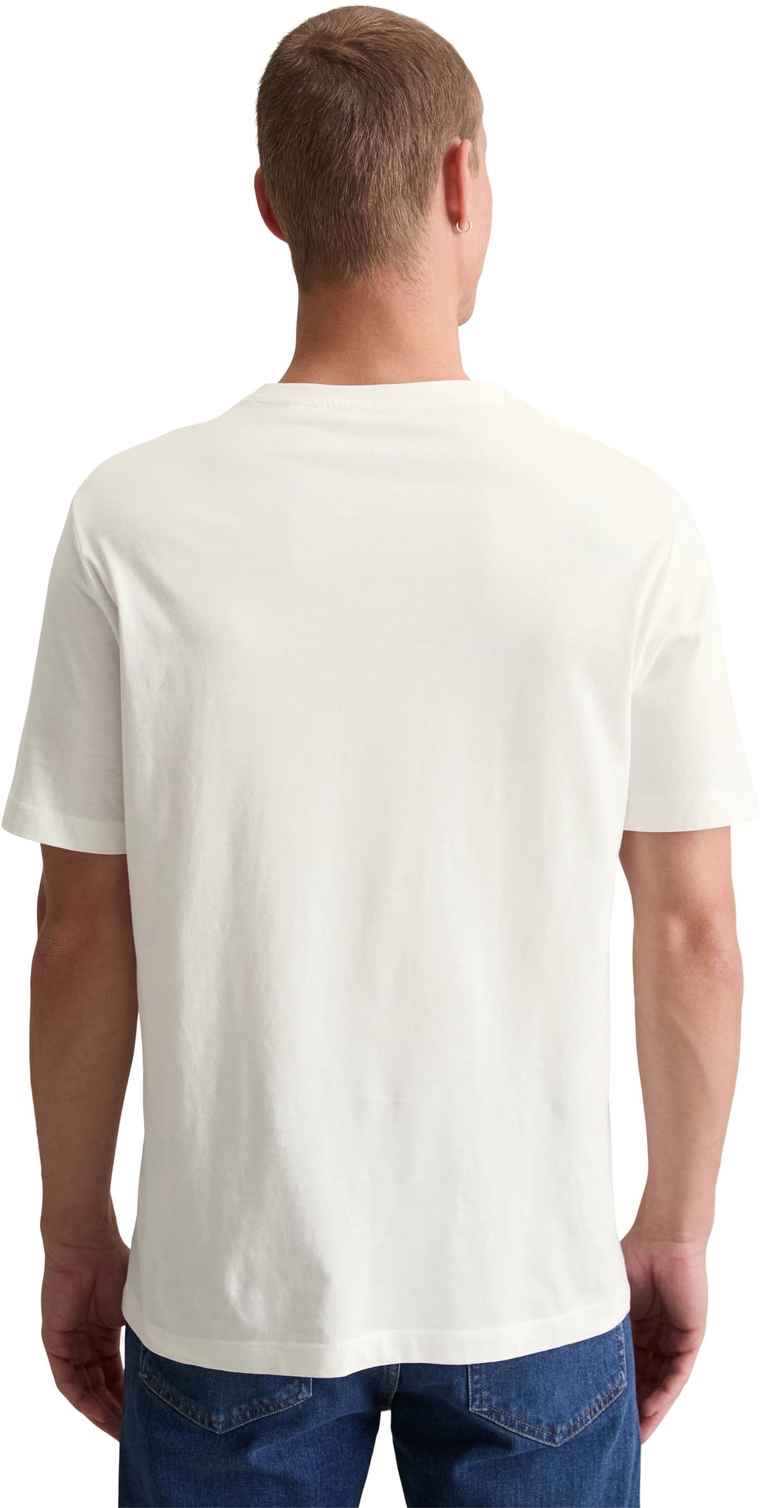 Marc O'Polo Denim Herren T-Shirt aus Bio-Baumwolle Regular Fit