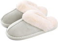 Misolin Chaussons Femme Homme Hiver Chaudes Maison Mémoire Mousse Pantoufle
