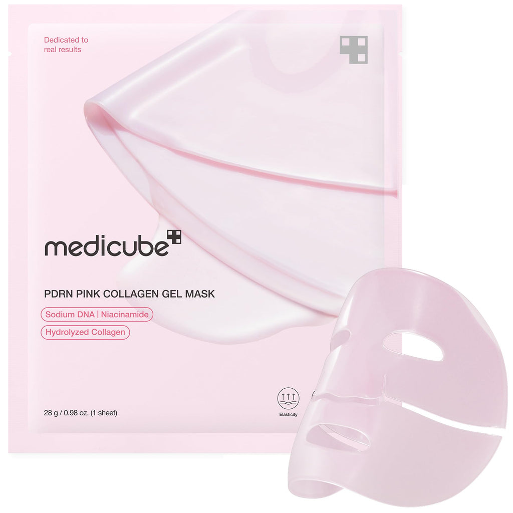 medicube Jelly Gel Maske PDRN Pink Kollagen mit Lachs-DNA x4