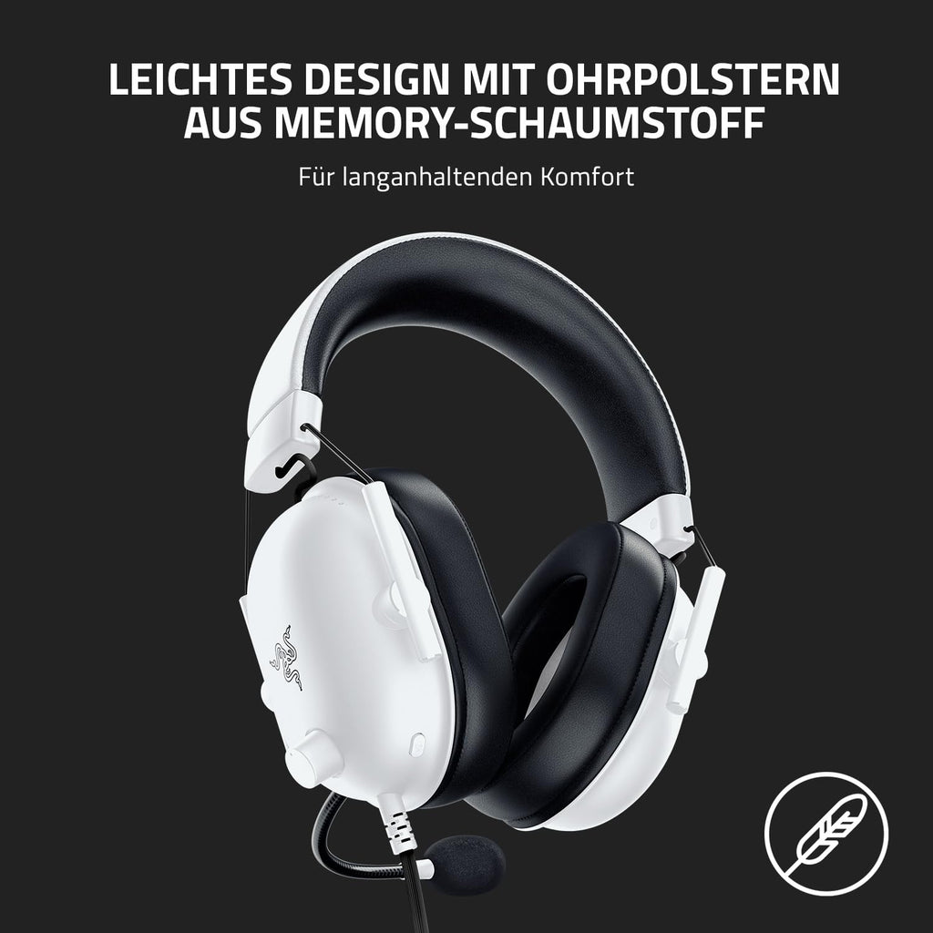 Razer BlackShark V2 X - Multi-Plattform kabelgebundenes Esports-Headset (Triforce 50mm Treiber, Erweiterte Passive Geräuschunterdrückung, 7.1 Surround Sound, Hyperclear Cardioid Mic) Grün
