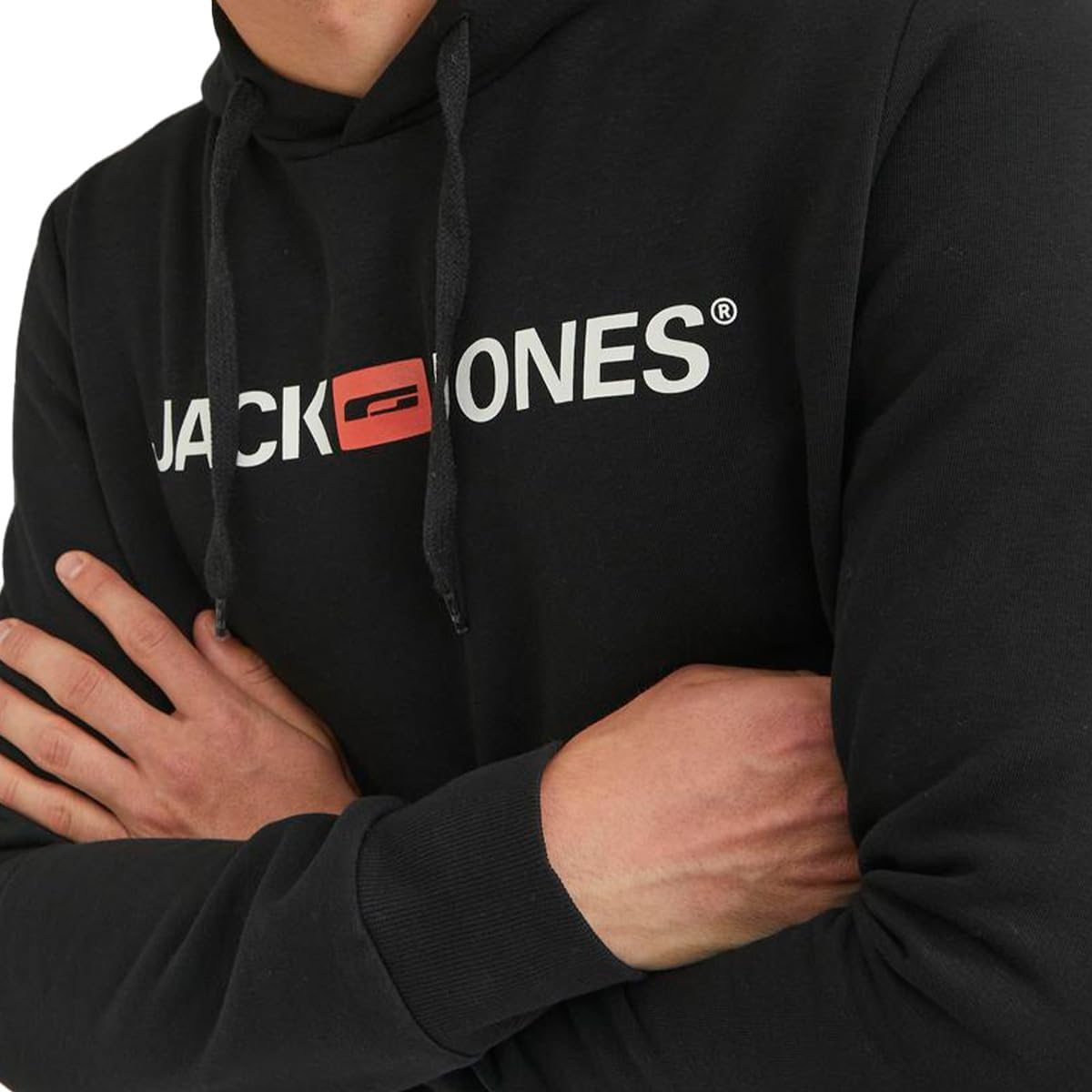 JACK & JONES Herren Kapuzenpullover mit Logo