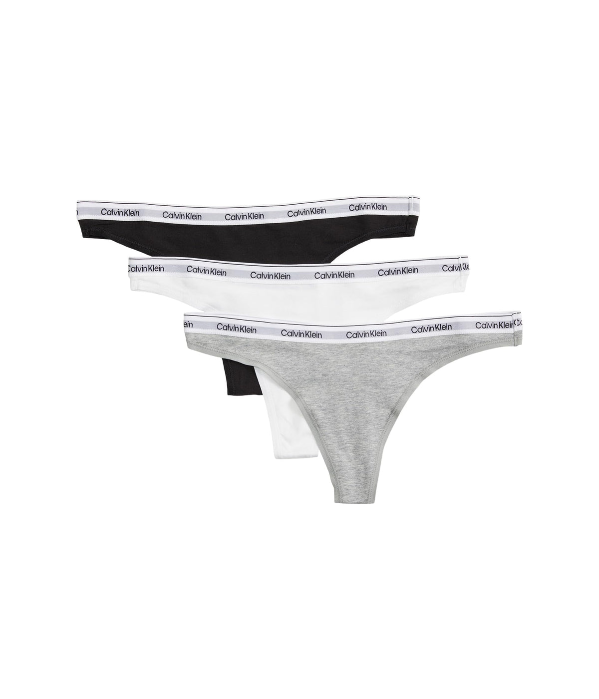 Calvin Klein Damen 3er Pack Strings mit Stretch