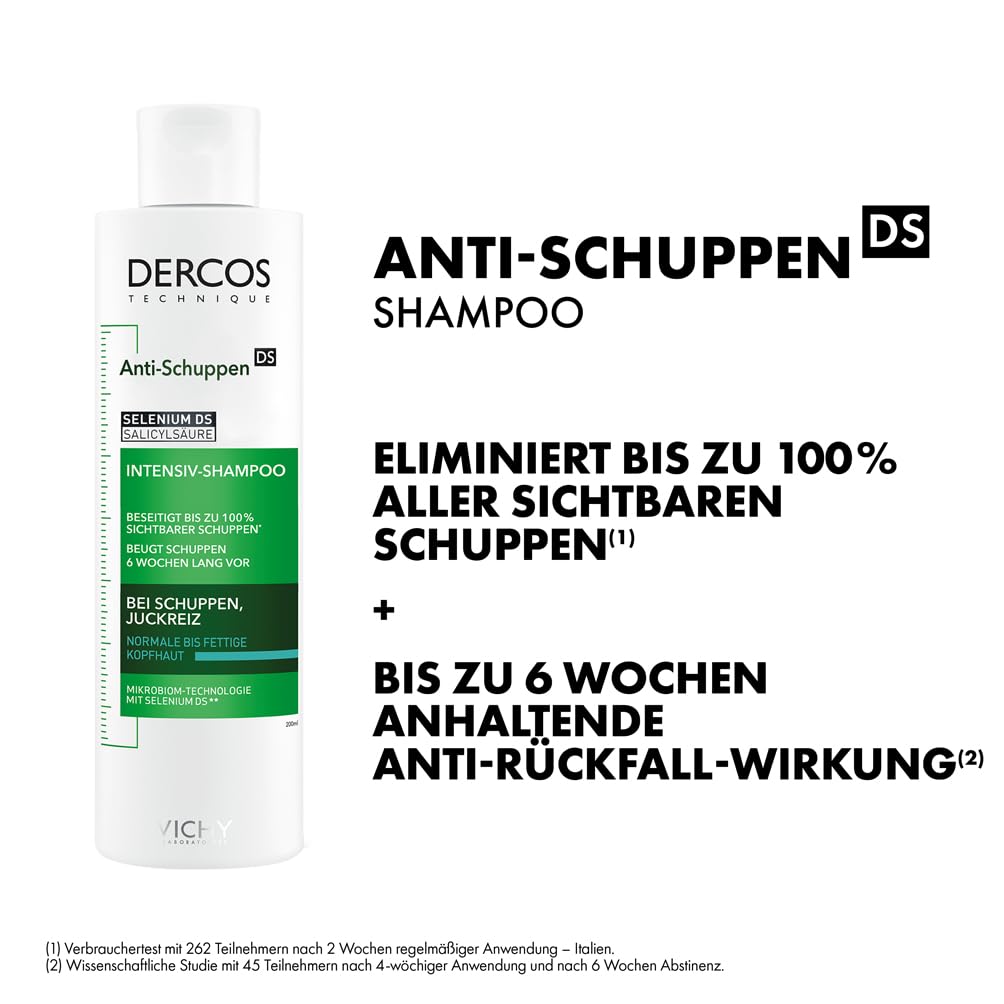 Vichy Dercos Anti-Schuppen Shampoo für fettige Kopfhaut