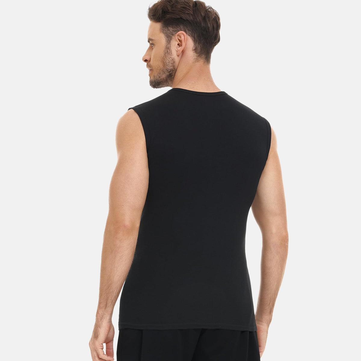 FALARY 3er-/6er-Pack Herren-Unterhemd aus Baumwolle Tanktop Unterhemden S-5XL