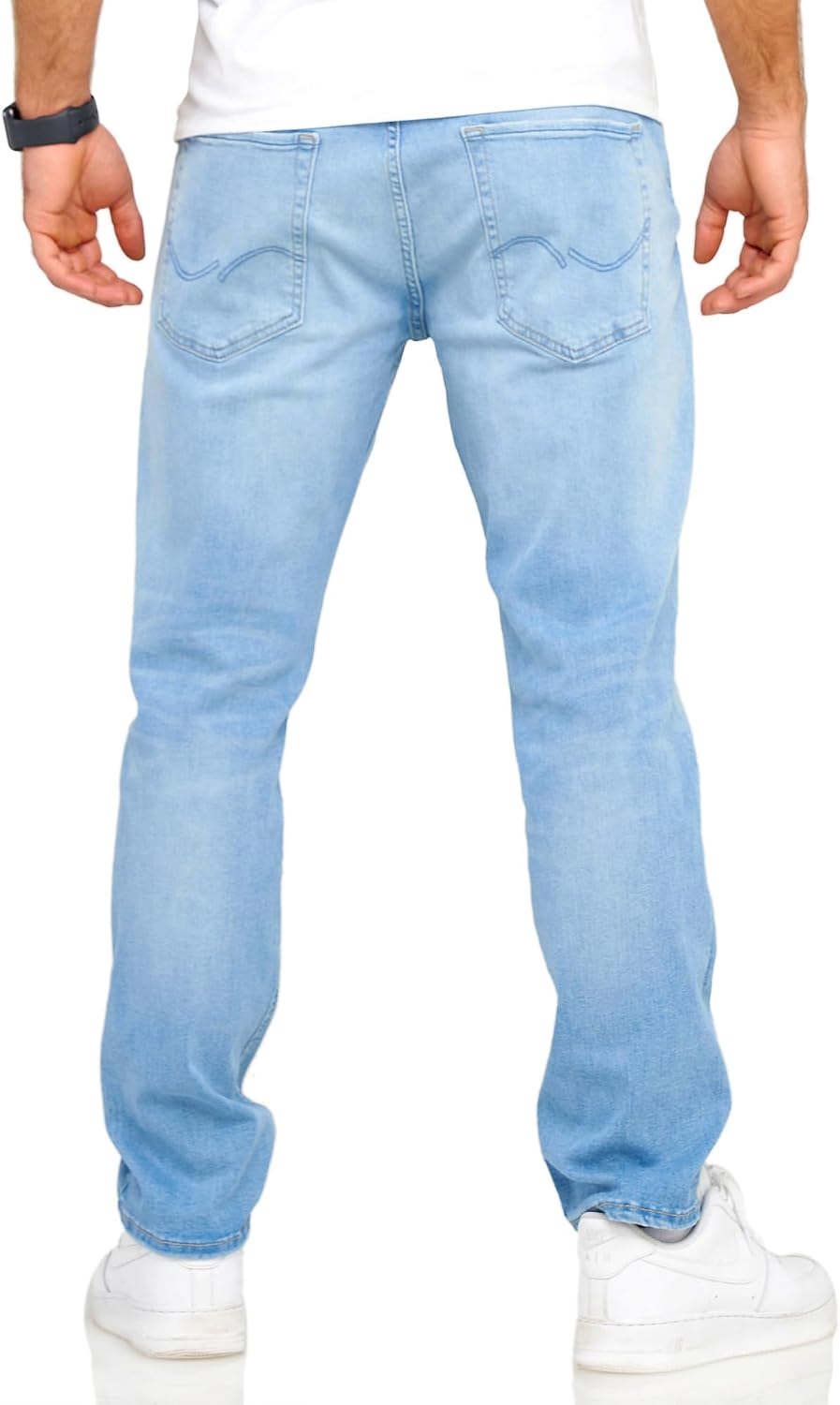 JACK & JONES Infinity Herren Jeans Mike ARIS Comfort Fit Denim Herrenhose