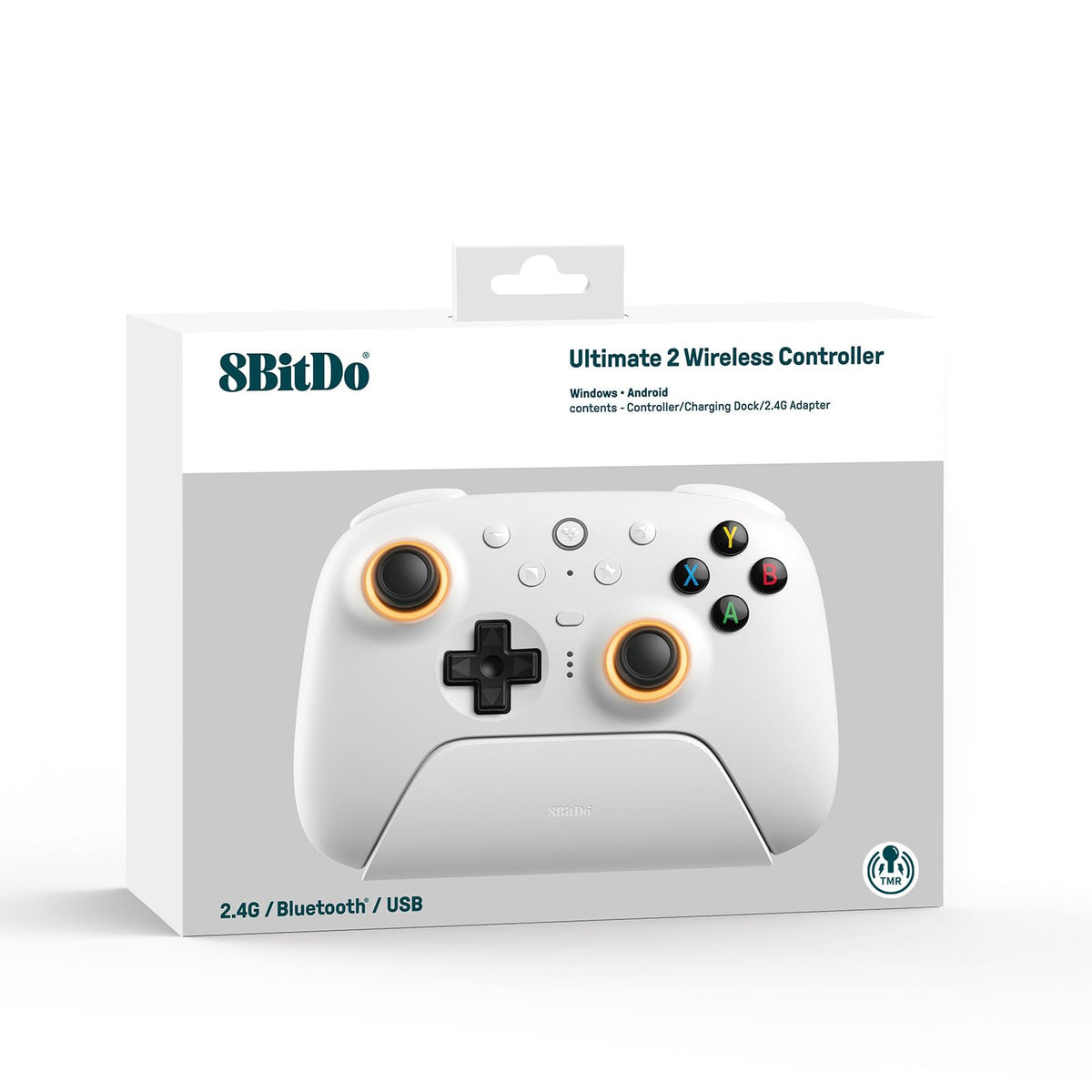 8Bitdo Ultimate 2 Wireless Controller for Windows & Android, Gaming Controller with TMR Joysticks, Switchable Hall Effect/Tactile Triggers, RGB Fire Ring, 8Speed Tech - WUCHANG: Fallen Feathers